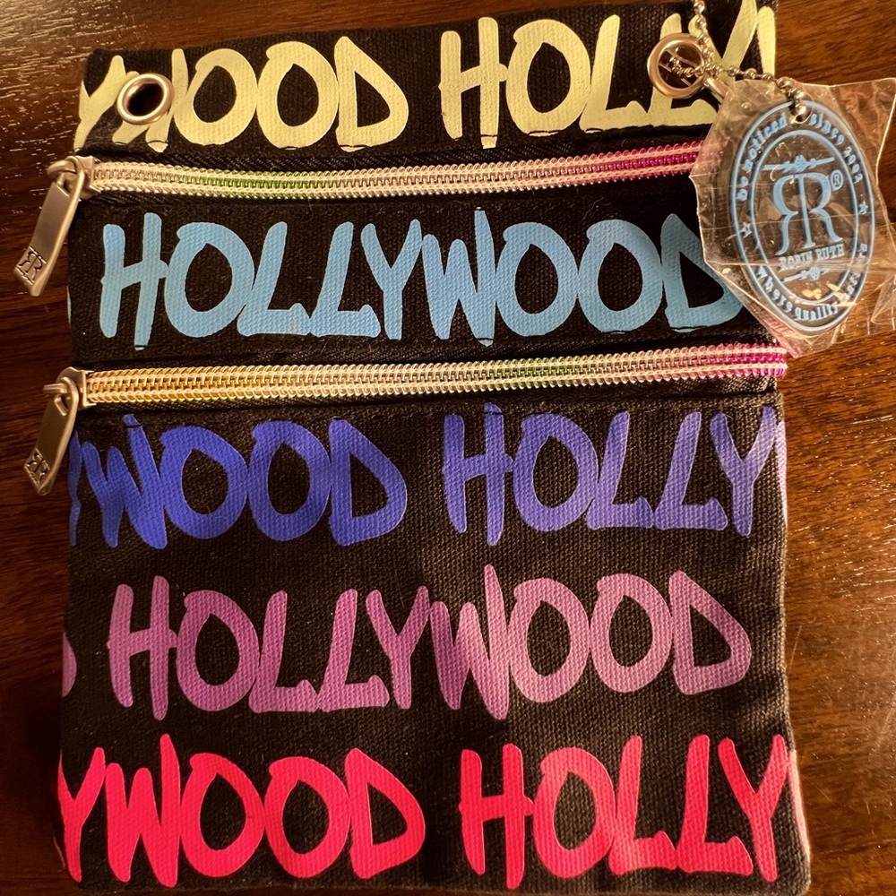 New Robin & Ruth Hollywood pencil case with 2 compartments for everything